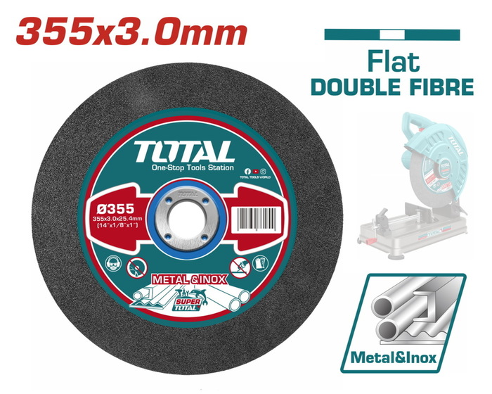 TOTAL ΔΙΣΚΟΣ ΚΟΠΗΣ ΜΕΤΑΛΛΟΥ 355 Χ 3mm (TAC2303558)