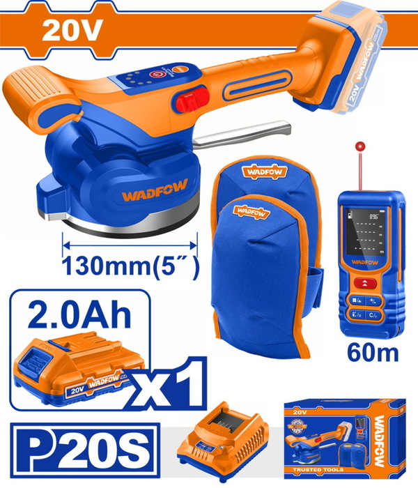 BF WADFOW ΣΕΤ ΔΟΝΗΤΙΚΟ ΠΛΑΚΙΔΙΩΝ ΜΠΑΤ. Li-ion 20V / 2Ah / 1 ΜΠΑΤΑΡΙΑ (WOS241185) BF WADFOW ΣΕΤ ΔΟΝΗΤΙΚΟ ΠΛΑΚΙΔΙΩΝ ΜΠΑΤ. Li-ion 20V / 2Ah / 1 ΜΠΑΤΑΡΙΑ (WOS241185)