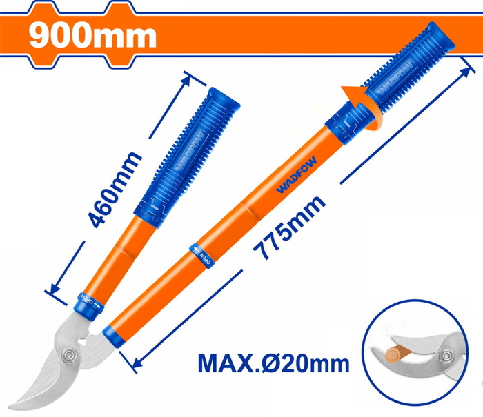 WADFOW ΨΑΛΙΔΑ ΚΛΑΔΟΥ ΤΗΛΕΣΚΟΠΙΚΗ 580-900mm (WPR1E79) WADFOW ΨΑΛΙΔΑ ΚΛΑΔΟΥ ΤΗΛΕΣΚΟΠΙΚΗ 580-900mm (WPR1E79)