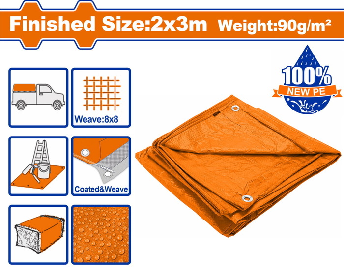 WADFOW ΜΟΥΣΑΜΑΣ ΑΔΙΑΒΡΟΧΟΣ 90gr/m2 2X3m (WTQ0923) WADFOW ΜΟΥΣΑΜΑΣ ΑΔΙΑΒΡΟΧΟΣ 90gr/m2 2X3m (WTQ0923)