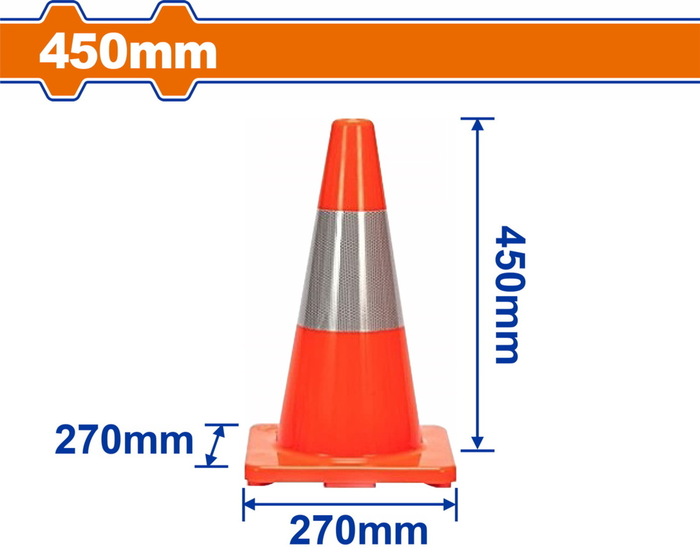 WADFOW ΚΩΝΟΣ PVC 45cm (WYJ1Α45) WADFOW ΚΩΝΟΣ PVC 45cm (WYJ1Α45)