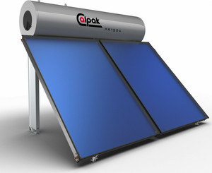 Ηλιακός Θερμοσίφωνας CALPAK PRISMA 300/4,0 Διπλής ενέργειας