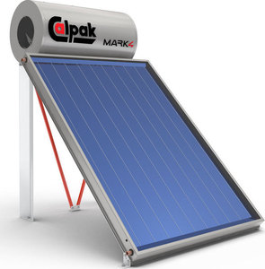 Ηλιακός Θερμοσίφωνας CALPAK MARK 4 125/2,1 Διπλής ενέργειας 