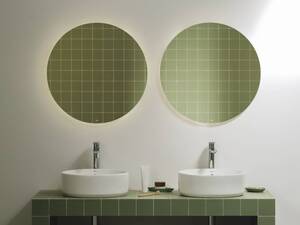 ROCA Νιπτήρας επικαθήμενος από πορσελάνη