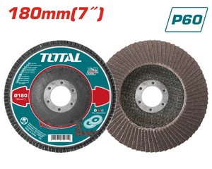 TOTAL ΠΟΛΥΠΤΕΡΟ ΓΥΑΛΙΣΜΑΤΟΣ ΜΕΤΑΛΛΟΥ / ΙΝΟΧ 180mm P60 (TAC631802)