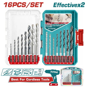 TOTAL ΕΠΑΓΓ. ΣΕΤ ΤΡΥΠΑΝΙΑ HSS + ΜΠΕΤΟΥ + ΞΥΛΟΥ 16ΤΕΜ (TACSDL11608)