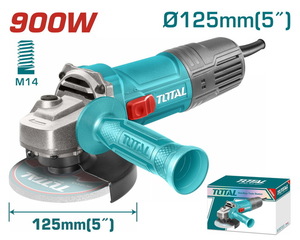TOTAL ΕΠΑΓΓ. ΓΩΝΙΑΚΟΣ ΤΡΟΧΟΣ 900W / 125mm (TG10912556E)