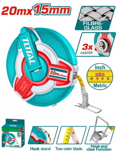 TOTAL ΕΠΑΓΓ. ΜΕΤΡΟΤΑΙΝΙΑ 20m Fibreglass (TMTF18206)