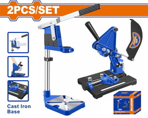 WADFOW ΣΕΤ ΒΑΣΕΙΣ ΔΡΑΠΑΝΟΥ Φ-60mm & ΓΩΝΙΑΚΟΥ ΤΡΟΧΟΥ 100-125mm (WASC2560)