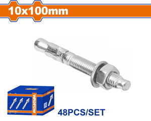 WADFOW ΒΙΣΜΑΤΑ ΜΕΤΑΛΛΙΚΑ ΓΑΛΒ. EXPRESS 10 Χ 100 48ΤΕΜ (WDQ2534)