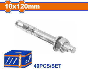 WADFOW ΒΙΣΜΑΤΑ ΜΕΤΑΛΛΙΚΑ ΓΑΛΒ. EXPRESS 10 Χ 120 40ΤΕΜ (WDQ2535)