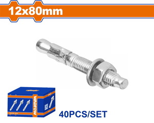 WADFOW ΒΙΣΜΑΤΑ ΜΕΤΑΛΛΙΚΑ ΓΑΛΒ. EXPRESS 12 Χ 80 40ΤΕΜ (WDQ2543)