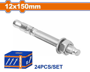 WADFOW ΒΙΣΜΑΤΑ ΜΕΤΑΛΛΙΚΑ ΓΑΛΒ. EXPRESS 12 Χ 150 24ΤΕΜ (WDQ2547)