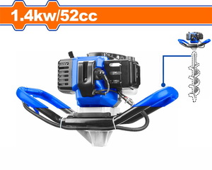 WADFOW ΤΡΙΒΕΛΑ - ΓΕΩΤΡΥΠΑΝΟ 52cc / 2HP + ΤΡΥΠΑΝΙ 120mm 1 ΧΕΙΡΙΣΤΗ (WDZ1A52-1)