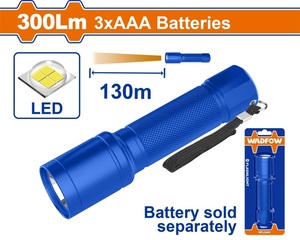 WADFOW ΦΑΚΟΣ ΧΕΙΡΟΣ 300Lm (WFL2403)
