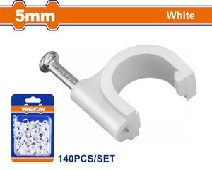 WADFOW ΡΟΚΑ ΣΤΗΡΙΞΗΣ ΚΑΛΩΔΙΩΝ 5mm 140ΤΕΜ (WFQ1K05)