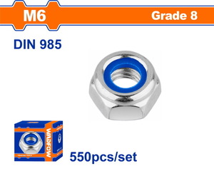 WADFOW ΠΑΞΙΜΑΔΙ ΑΣΦΑΛΕΙΑΣ ΓΑΛΒ. DIN985 6mm 550TEM (WMV6506A)