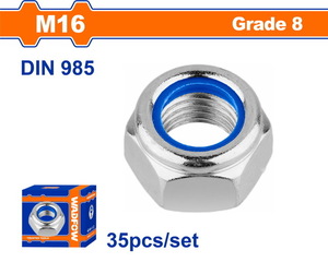 WADFOW ΠΑΞΙΜΑΔΙ ΑΣΦΑΛΕΙΑΣ ΓΑΛΒ. DIN985 16mm 35TEM (WMV6516A)