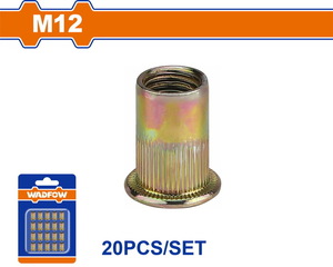 WADFOW ΠΡΙΤΣΙΝΙΑ ΣΙΔΗΡΟΥ ΜΕ ΣΠΕΙΡΩΜΑ 12mm 20ΤΕΜ (WRE1K1C)