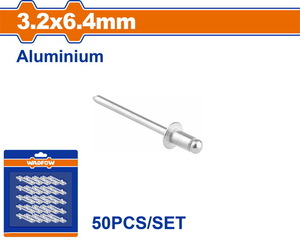 WADFOW ΠΡΙΤΣΙΝΙΑ ΑΛΟΥΜ. 3.2 X 6.4mm 50TEM (WREZK11)