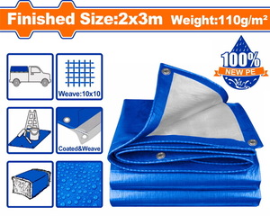 WADFOW ΜΟΥΣΑΜΑΣ ΑΔΙΑΒΡΟΧΟΣ 110gr/m2 2X3m (WTQ1123)