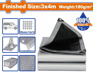 WADFOW ΜΟΥΣΑΜΑΣ ΑΔΙΑΒΡΟΧΟΣ 180gr/m2 3X4m (WTQ8034)