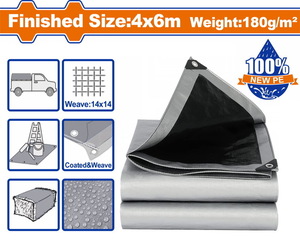 WADFOW ΜΟΥΣΑΜΑΣ ΑΔΙΑΒΡΟΧΟΣ 180gr/m2 4X6m (WTQ8046)