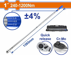 WADFOW ΔΥΝΑΜΟΚΛΕΙΔΟ 1" 1393mm / 240-1200Nm (WWQ9D41)