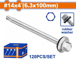 WADFOW ΛΑΜΑΡΙΝΟΒΙΔΑ ΑΥΤΟΔ/ΤΗ ΕΞΑΓΩΝΗ ΜΕ ΡΟΔΕΛΑ 14 Χ 4" / 6.3 Χ 100mm 120TEM (WXS4518)