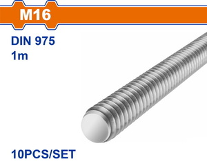 WADFOW ΝΤΙΖΑ-ΟΛΟΠΑΣΟ ΓΑΛΒΑΝΙΖΕ 4.8 DIN975 16mm / 1m (WXSZ316)