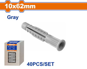 WADFOW ΒΙΣΜΑ ΠΛΑΣΤΙΚΟ PE ΜΕ ΡΟΔΕΛΑ UNIVERSAL 10X62mm 40TEM (WXTFA31)