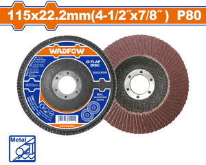 WADFOW ΠΟΛΥΠΤΕΡΟ ΓΥΑΛΙΣΜΑΤΟΣ 115mm Ρ80 (WYL0413)