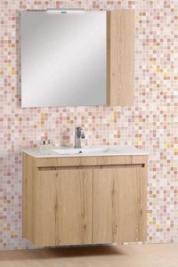 Pro Bagno Elegant 958 - Άνω μέρος B καθρέπτης με ντουλάπι και απλίκα LED